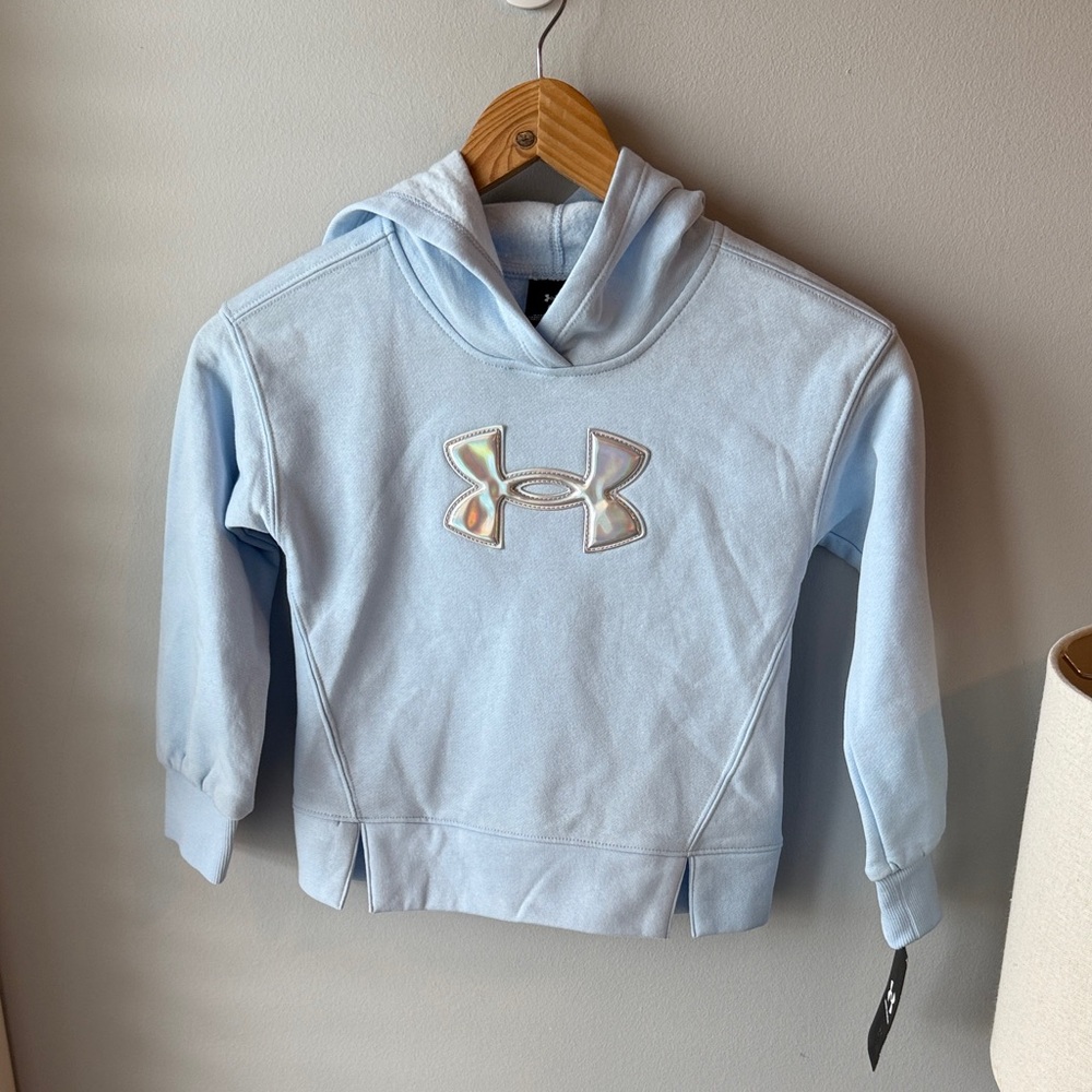 Under Armour Youth Iridescent Nimbus Blue Hoodie Sweatshirt NWT‎